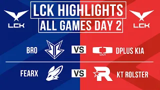 LCK Highlights ALL GAMES Day 2 | LCK Spring 2024