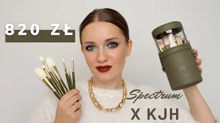 TESTUJE BARDZO DROGIE PĘDZLE SPECTRUM X KJH - czy są warte swojej ceny?