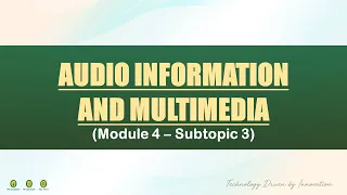 Media and Information Literacy: Audio Information