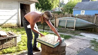 Lockdown Indoor DIY Knife Throwing Target