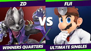 S@X 475 Winners Quarters - ZD (Wolf) Vs. Fiji (Dr. Mario, Pac-Man) Smash Ultimate - SSBU