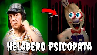 🎃 CREEPYPASTA EL CHAVO DEL 8 + ICE CREAM "EL HELADERO PSICOPATA"