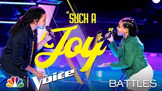 Kelly Calls Kiara Brown vs. Royce Lovett "One of the Most Fun Performances" - The Voice Battles 2019