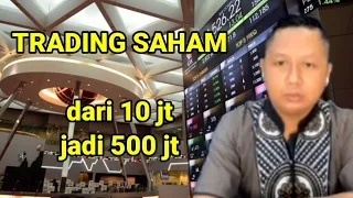 BEKTI: SAHAM BUKAN TEMPAT ORANG MALAS