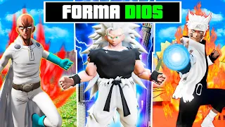 Desbloqueando TODAS las FORMAS DE DIOS ANIME en GTA 5 !! (PELICULA)