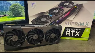 MSI RTX 3090 SUPRIM X ПОЖАЛУЙ ЛУЧШАЯ 3090