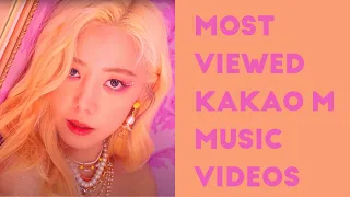 MOST VIEWED KAKAO M MUSIC VIDEOS (April 2020)