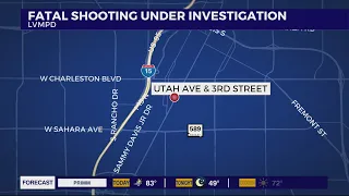 Police investigate deadly shooting in Downtown Las Vegas