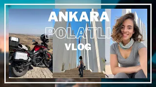 Ankara Polatlı’da Tek Başıma Motosiklet İle Şehir Turu