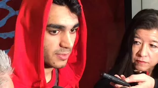 Red Wings’ Andreas Athanasiou continues rolling