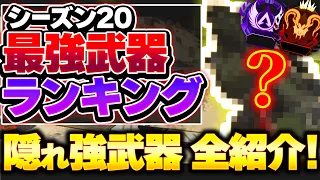 【Tier表】隠れてるけど強い武器多くね...？ シーズン20最強武器ランキング【APEX エーペックスレジェンズ】