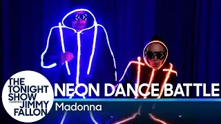 Neon Dance Battle with Madonna