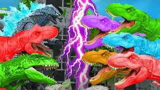 🔴Dinosaurus Jurassic world dominion: Mosasaurus, kingkong, gidorah, rodan, sirenhead, indoraptor