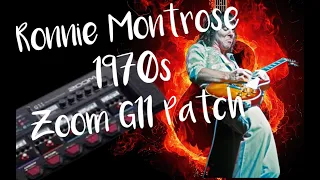 Zoom G11: Ronnie Montrose (The Sammy Years) Patch