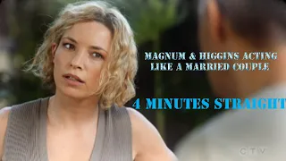 Magnum & Higgins acting like a married couple for 4 minutes straight