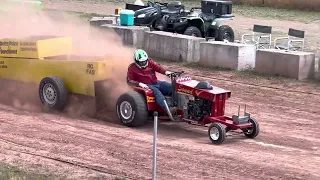 Awesome 2 Stroke Garden Tractor Pulling Sled