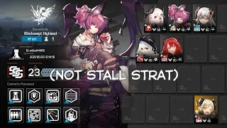 [Arknights] CC#3 Cinder Day 1 Risk 23 (Max) with 6 Operators (Not stall strat)