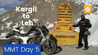 Kargil to Leh ride - Leh Ladakh ride |Mahindra Mojo Mountain trail | Day 5