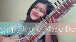 Dil Hain Ki Manta Nahi // Sitar cover //Vippassana Yonzon