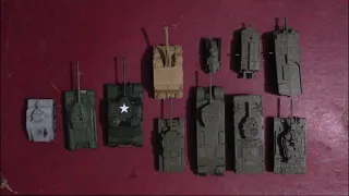 1/72 Scale Model Review: 3D printed tanks