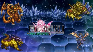 Final Fantasy 2 Pixel Remaster All Bosses Fight