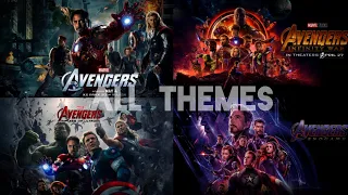 Avengers tetralogy: All main themes (Avengers, Age of Ultron, Infinity War, Endgame)