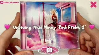 Nicki Minaj "Pink Friday 2" CD UNBOXING