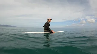 Surfing with my 80 year old Buddy