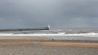 Fishing for Cod & Bass at Blyth Beach