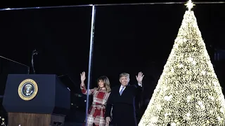 President Donald Trump Deliver Remarks at Christmas Tree Lighting online ceremony