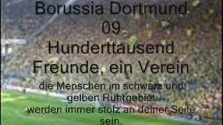 BVB Borussia Dortmund Am Borsigplatz geboren mit Liedtext