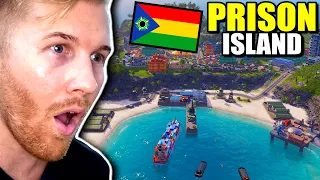 I Created a PRISON Colony Island in the Caribbean... (Tropico 6)