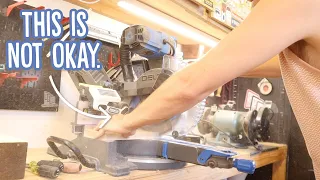 I Fixed The Dust Collection On My Delta Cruzer Miter Saw