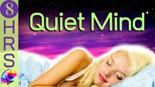 Sleep Hypnosis For Calming An Overactive Mind + Affirmations (8 hrs)