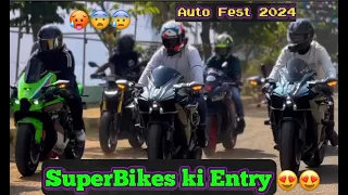 Auto Fest went CRAZY😱😳 | All SUPERBIKES across Mumbai😍💓 | BikerTanu