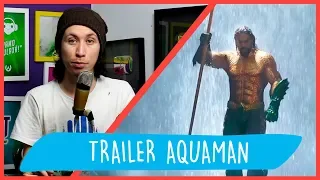 REACT Aquaman | Trailer 2 Estendido Legendado