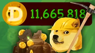 I Made Myself Rich With Dogecoins Just Because I Could in Dogeminer 2