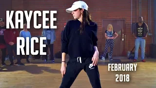 Kaycee Rice - February 2018 Dances