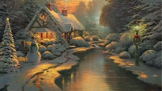 2 Hours Of Popular Traditional Old CHRISTMAS CAROLS & MUSIC + Kinkade and CHRISTMAS Light Displays