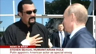 President Putin Appoints Steven Seagal To Special Envoy To Improve U.S. Russia Relationship