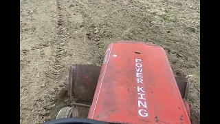 Power King Tractor Dozing