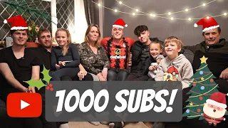 A Christmas Message From The Sons Of Nana Dee 🎄🎁 | Happy New Year 2023 | 🎉 1000 Subscribers! 🎉