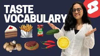 Food Taste 👅 Vocabulary | English Speaking Practice - Ananya #vocabulary #learnenglish #learnex