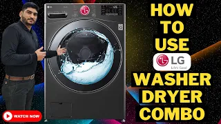 how to use lg washer dryer combo machine | lg washer dryer | fhd2112stb | fhd1508stb | fhd1057stb