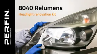 How to restore headlights using 8040 Relumens kit