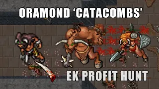 EK 330 Oramond Dungeon - Oramond Minotaurs / 1kk+ profit DOUBLE LOOT