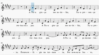 [Partitura] Tu És O Meu Deus - Ministério Jovem (Clarinete, Trompete Bb, Sax Soprano/Tenor)