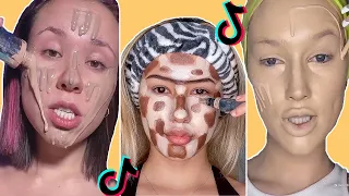 Best of I'm Legit Foundation Challenge✨Beauty Hack Tiktok✨Tiktok Trends 2021