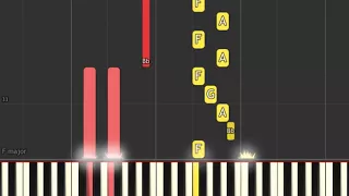 IT Soundtrack: Beverly (Piano sheet & Synthesia)