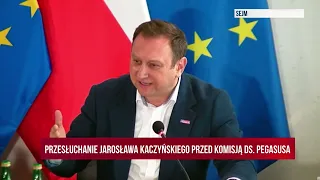 Sejm. Przesłuchanie Jarosława Kaczyńskiego przed komisją ds. Pegasusa | TV Republika